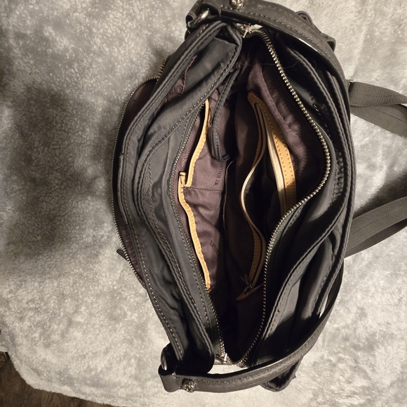 MZ WALLACE GREY Women's Bag WITH BOTH STRAPS AND MATCHING WALLET WITH STRAP - Picture 7 of 7